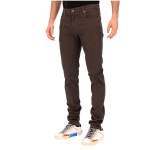 Jeans Best Five con chiusura a zip e bottone