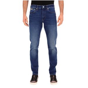 Jeans Slim Taper blu in cotone