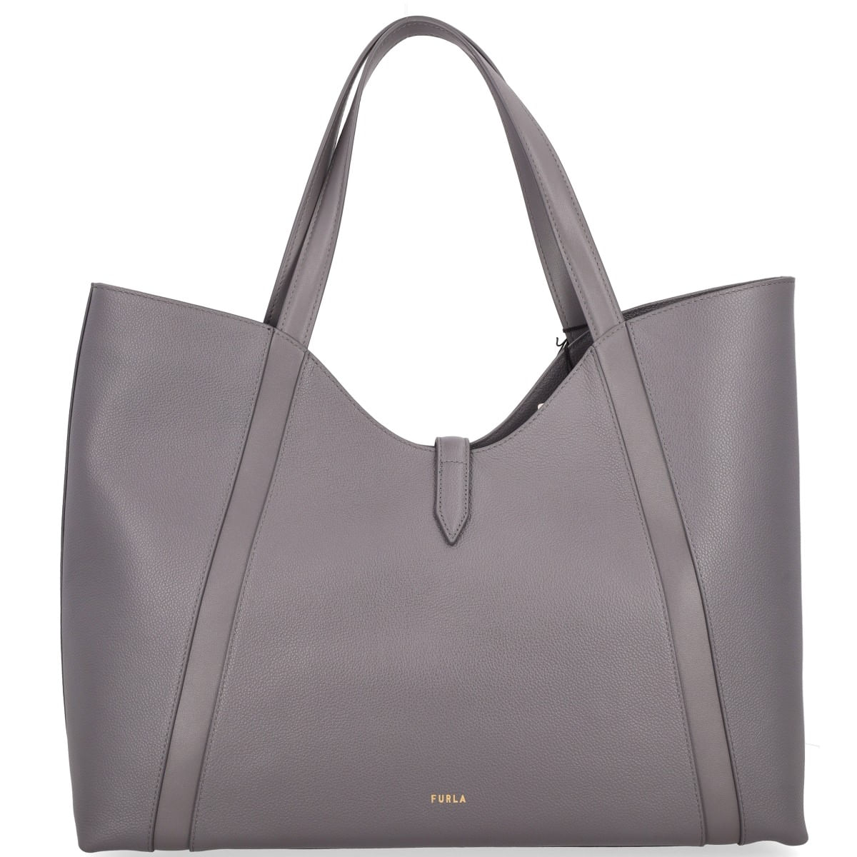 Furla - Borsa Goccia XL Grigia Su - Foto 5