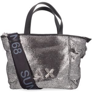 Borsa shopper argentata