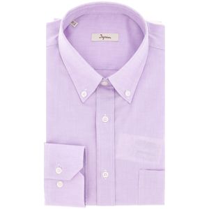 Camicia Classic fit tinta unita in cotone