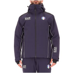 Giacca da sci blu FISI Italia