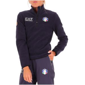 FISI Italia Women's Blue Fleece Sweatshirt