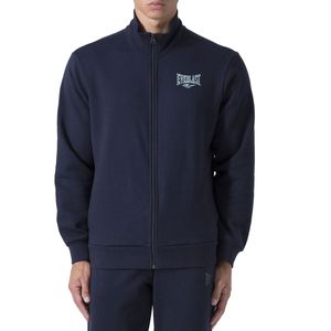Felpa basic a collo alto full zip