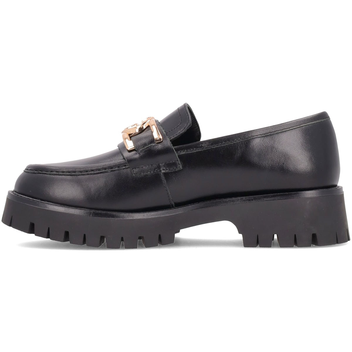 GUESS Femme Keatee Mocassin à Semelle Crantée - Style Masculin Féminin Automne
