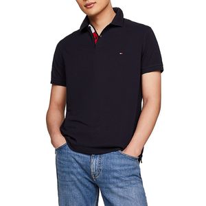 Polo con bandierina ricamata