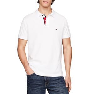 Polo con bandierina ricamata