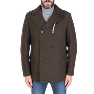 Cappotto Peacoat doppiopetto Island S