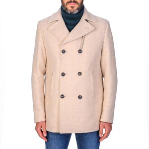 Cappotto Peacoat doppiopetto Island S