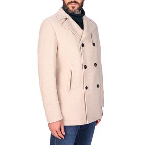 Cappotto Peacoat doppiopetto Island S