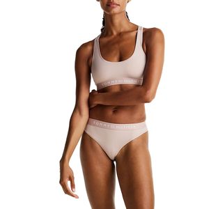 Bralette sfoderata con logo Tommy
