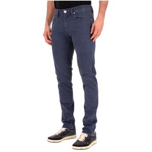Jeans Leonardo Zip SS a righe
