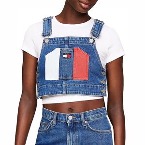Top Archive salopette blu