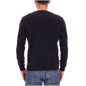 Maglione a V in lana merino extrafine