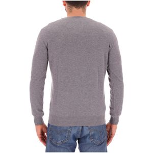 Maglione a V in lana merino extrafine