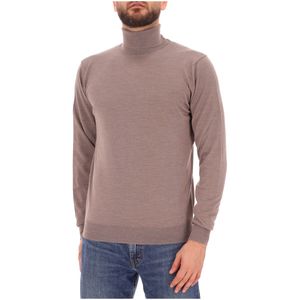 Wool and silk blend cyclist turtleneck