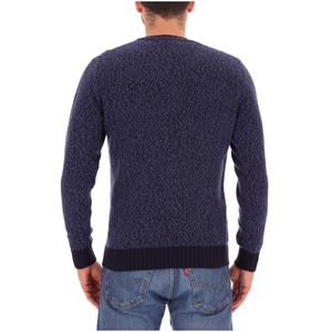 Melange sweater in merino wool and cashmere