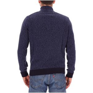 Wool and cashmere sweater with buttons