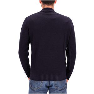 Maglione tinto in capo in lana merino