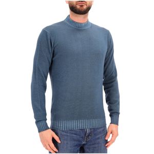 Garment dyed merino wool sweater