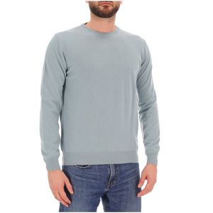 Crewneck sweater in extra fine merino wool