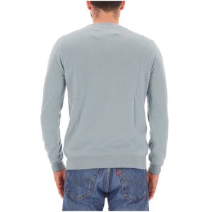 Crewneck sweater in extra fine merino wool