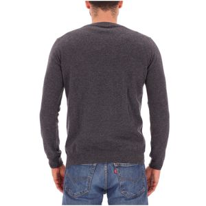 Crewneck sweater in extra fine merino wool