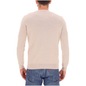 Crewneck sweater in extra fine merino wool