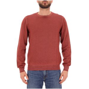 Maglione girocollo in filati di lana vergine