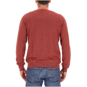 Maglione girocollo in filati di lana vergine
