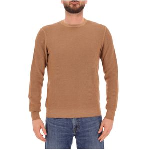 Honeycomb sweater in virgin wool