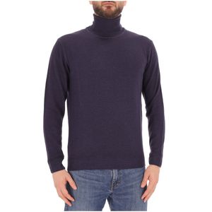 Turtleneck sweater in 100% extra-fine merino wool