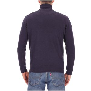 Turtleneck sweater in 100% extra-fine merino wool