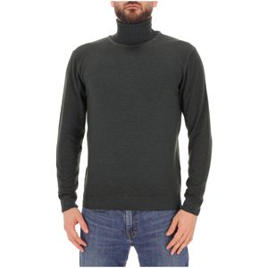 Turtleneck sweater in 100% extra-fine merino wool