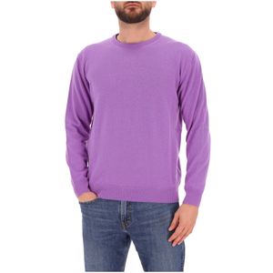 Maglione girocollo in lana e cashmere