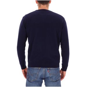 Maglione girocollo in lana e cashmere