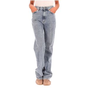 Jeans Mabel blu in cotone