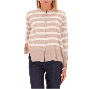 Striped wool pullover