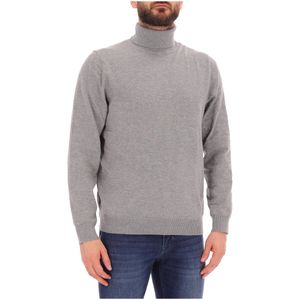Solid color cotton turtleneck