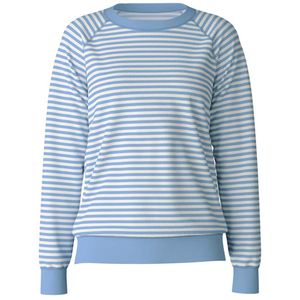 Maglia Lounge Velours a righe