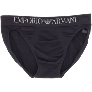 Black briefs with logo elastic