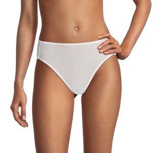 Slip Midi in Filoscozia con rifiniture in raso