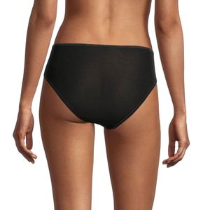 Slip Midi in Filoscozia con rifiniture in raso