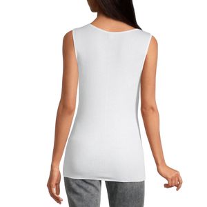 Termotex tank top with satin edge