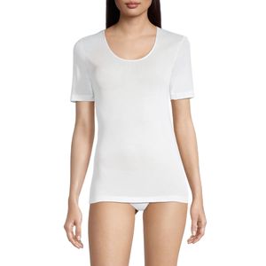 T-Shirt in Filoscozia tinta unita