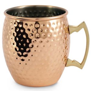 Moscow mule mug in copper plated steel