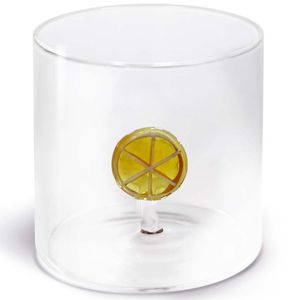 Splash-proof borosilicate glass cup