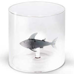 Splash-proof borosilicate glass cup