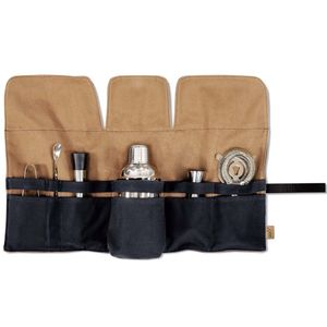 Professional 9-piece stainless steel cocktail set