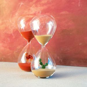 Clessidra in vetro borosilicato